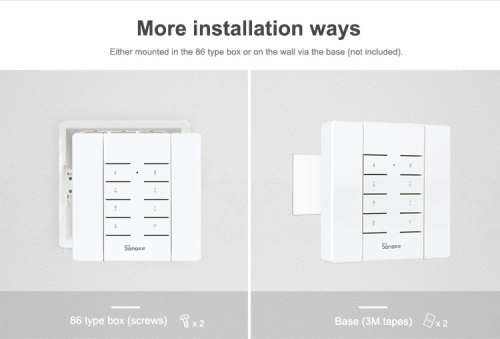 Sonoff RM433 Controller + Base
