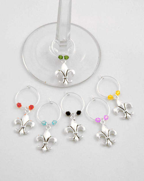 WINE GLASS CHARMS