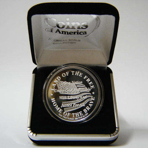 1oz Spirit of America Sept 11 2001 .999 Pure Silver-Proof and Certified!!!