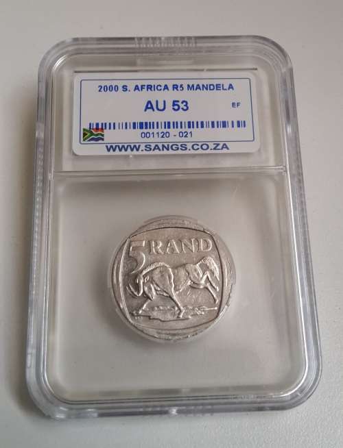 2000 S.Africa R5 Mandela AU53