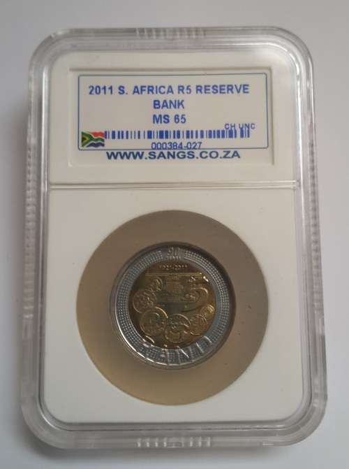 2011 R5 Reserve Bank MS 65