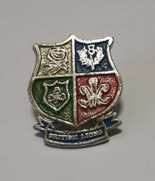 British Lions Rugby Badge  ( Please Note No Pin )    A35