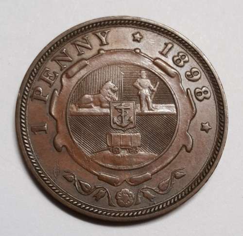 1898 ZAR Penny  Starting @ R1      H5