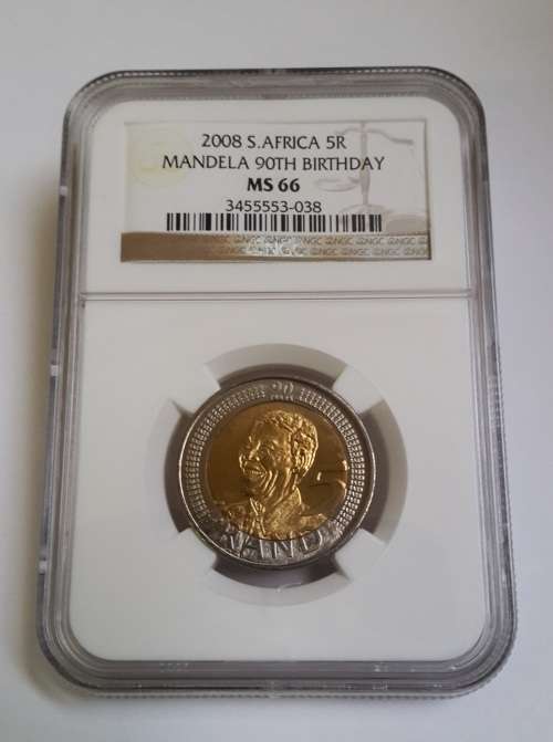 2008 S.Africa Mandela 90th Birthday  MS66
