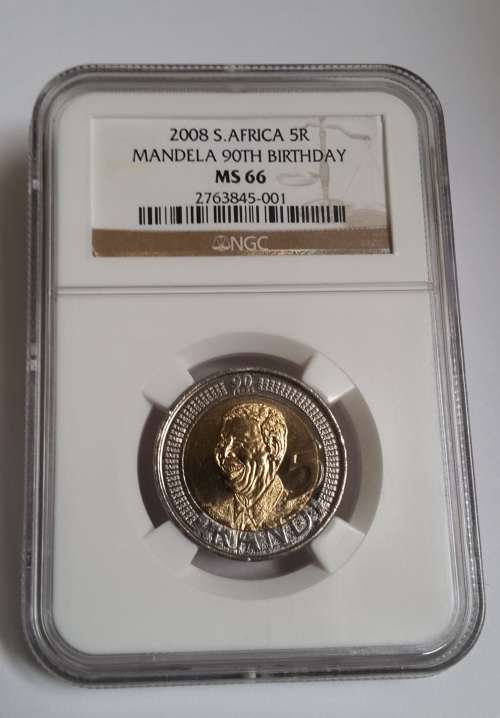 2008 S.Africa Mandela 90th Birthday   MS66