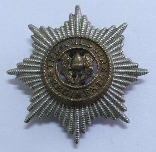 1922-1958 CHESHIRE REGIMENT CAP BADGE