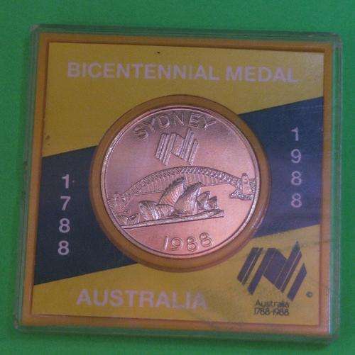 Bicentennial Medal 1788 - 1988 Australia