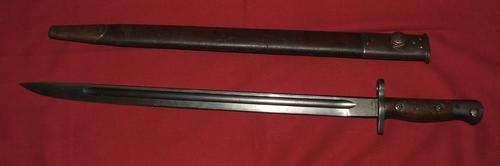 Australian Lithgow Pattern 1907 Bayonet in Mint Condition