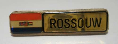 Rossouw Name Tag