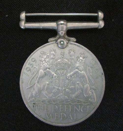 1939 - 1945 Full Size Medal R.I. HITCHCOCK 326646