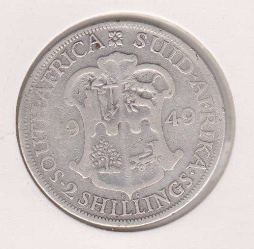 1949 Union 2 Shillilngs