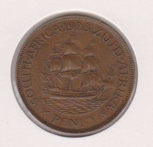 1928 Union Penny AU / UNC