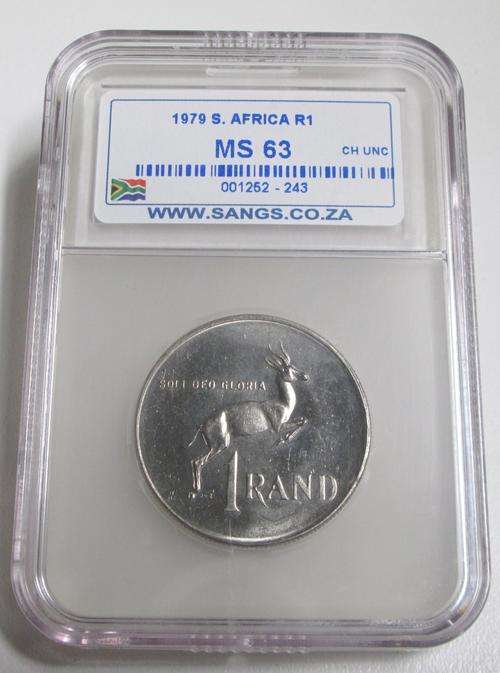 1979 S. Africa R1  MS63  ( Nickel )  Starting @ R1