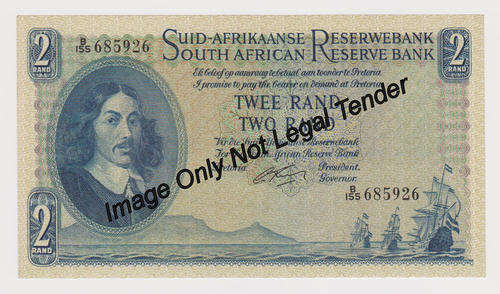 Twee/Two Rand G Rissik B155 685926  UNC  Starting at R1
