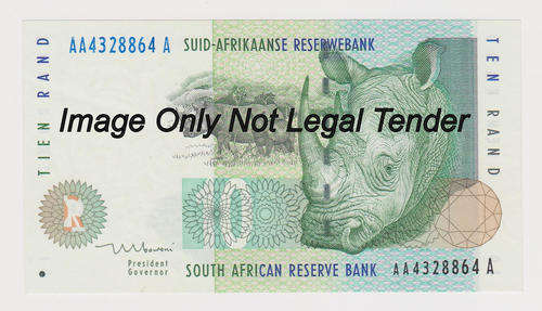 Tien/Ten Rand TT Mboweni  AA 4328864 A  UNC