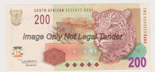 Two Hundred Rand TT Mboweni  AA 2253674 E  UNC