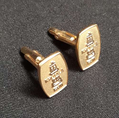 Khutala Coal Mine Cufflinks  Markred PB                    B31