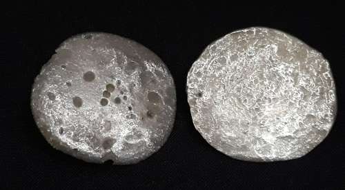 Coin Cluster /  Conglomerate Of Silver Rider Coins ** Retrieved from Shipwreck Meerensteijn Q9