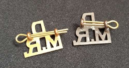 Die Middellandse Regiment Shoulder Title Pair                     C48