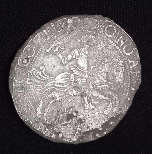 Dutch Silver Rider Coin From 1659     *** Retrieved from Shipwreck Meerensteijn       A2
