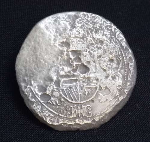 1683 Spanish Netherlands Ducaton  `` RARE DATE ``         Retrieved from Shipwreck Meerensteijn   Y7
