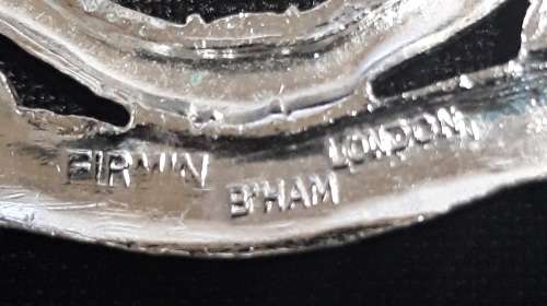 Zambia Rifles Cap Badge With Makers Mark FIRMIN LONDON B`HAM                 A58