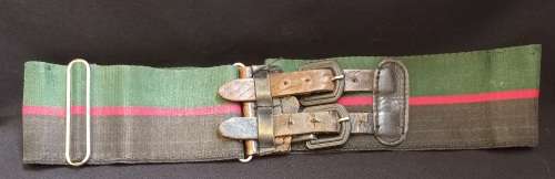Rhodesia Regiment Stable Belt      Length 88cm            ``WoW``   STARTING @ R1