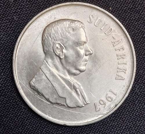 1967 Silver One Rand   AFR                 M8