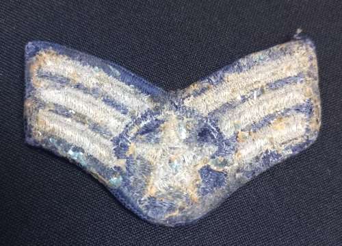 USAF. Senior Airman Rank   ( Note Condition )              C4