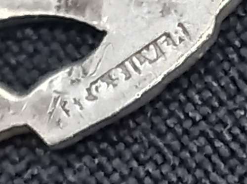 SADF. Tank Corps  Sterling Silver Pendant                AA7