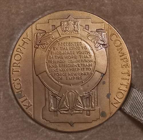 N.R.A. Kings Trophy Competition Medallion For Special Distinction     AA11