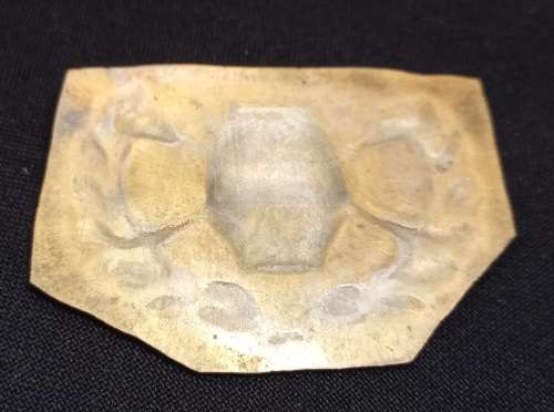 South African Navy Mine Counter Measures Flotilla STRIKE PLATE   `` RARE ``  Size: 63 x 45mm  SS17
