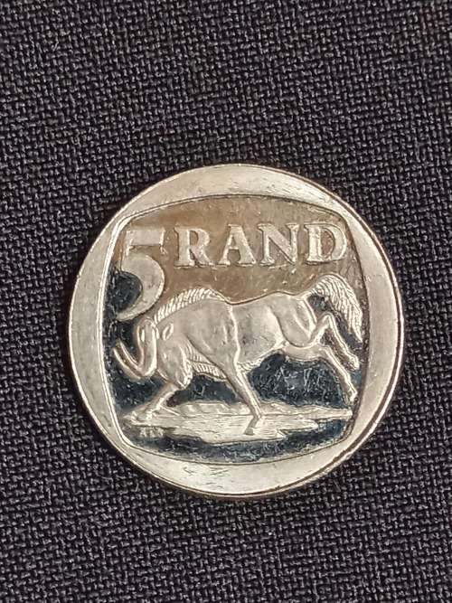 1996 South African R5  ERROR DOUBLE STRIKE    Starting @ R1   WoW