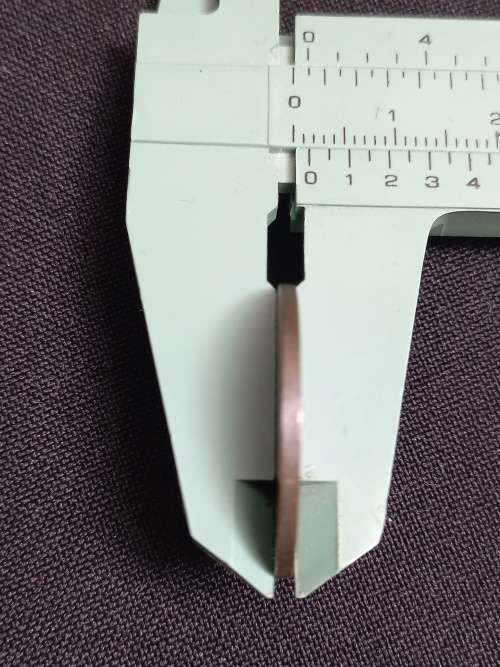 Blank / Kaal Half Penny ???  ( Unknown ) See Photo`s        Starting @ R1
