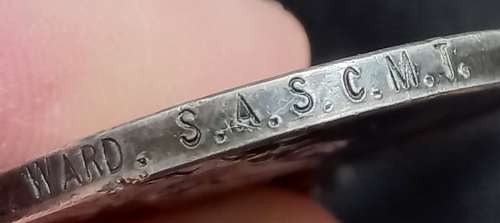 WW1 Trio Medal Group Rewarded to DVR F.E. WARD S.A.S.C.M.T.