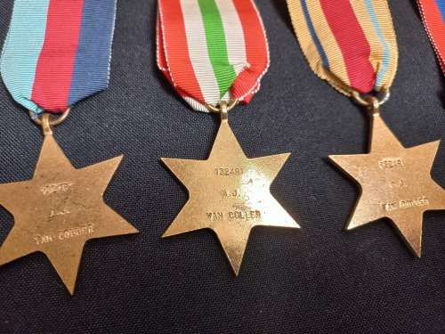 WW2 Medal Group Rewarded to 132481 A.J. VAN COLLER