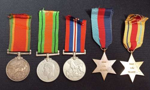 WW2 Medal Group Rewarded to 96521 A.R. WILLIAMS