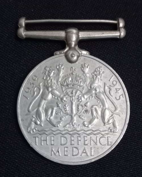 1939 - 1945 The Defence Medal 143532 J.P. LINDEQUE            M16