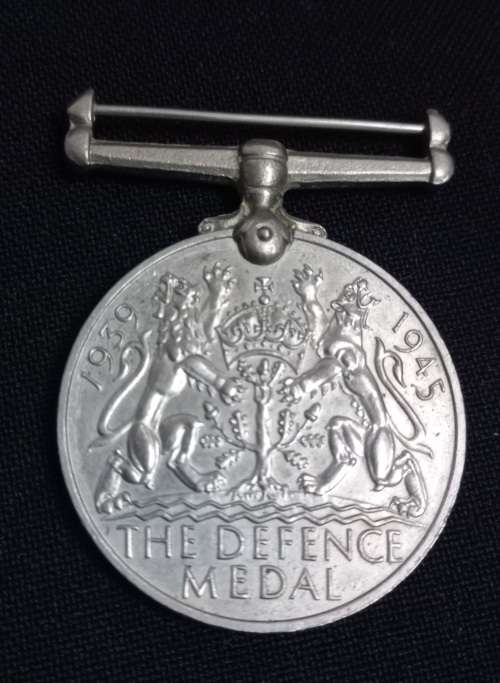 1939 - 1945 The Defence Medal 176937 H.G. VAN ROOYEN        M17