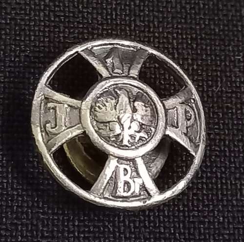 WW1 Polish Lapel Badge 1st Legion Brigade ` For Faithful Service `  SUPER RARE  Size 17.5mm    G9