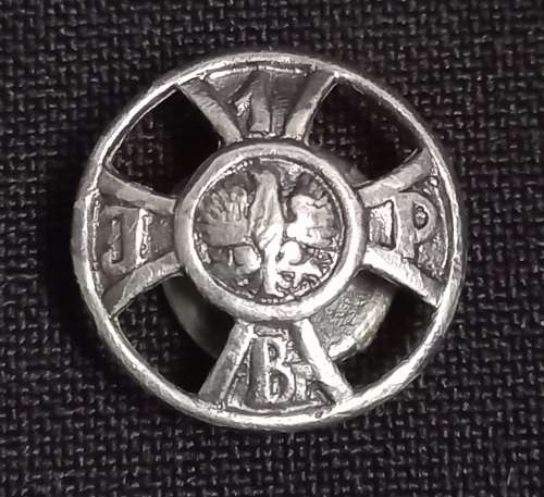 WW1 Polish Lapel Badge 1st Legion Brigade ` For Faithful Service `  SUPER RARE  Size 17.5mm    G9