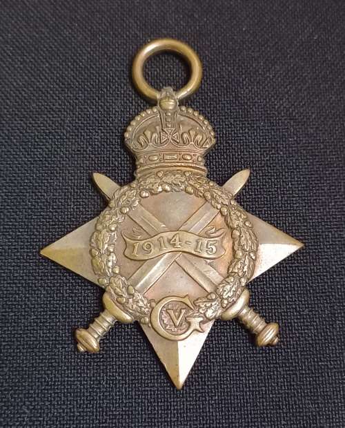 WW1  1914-1915  STAR   PTE. G.C.D. SUTHERLAND 12 INFANTRY         XX7