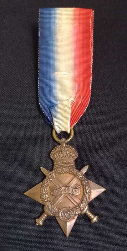 WW1   1914-1915  STAR  SPR. E. PHILLIPS    S.A.E.C.                    XX15