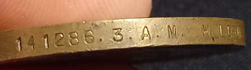 WW1 Victory Medal 141286. 3.A.M. H. LORD. R.A.F.                     U19