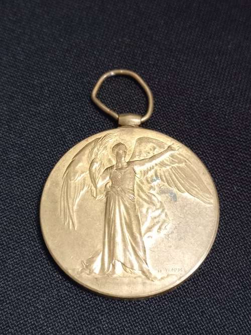 WW1 Vicrtory Medal 22850 PTE. A.T. PACEY. NORTH` N.R.            U20