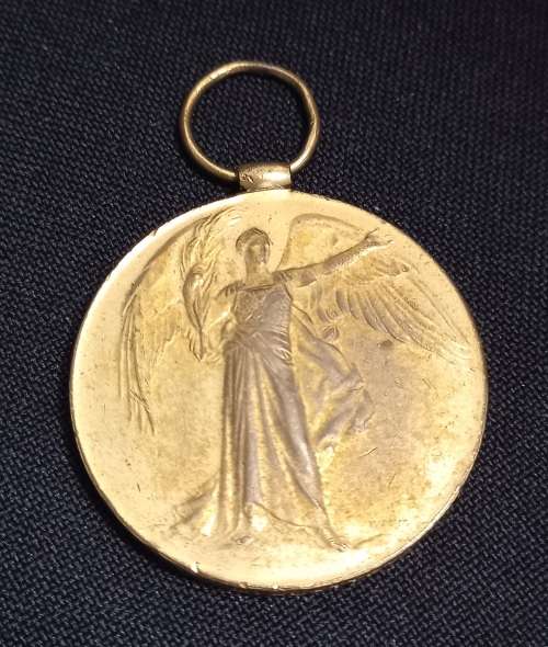 WW1 Victory Medal 46801 PTE. L. PLATTEN  YORK. R.               U25