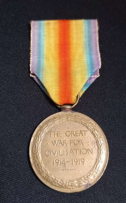 WW1 Victory Medal 199798 GNR. C. LUFFMAN. R.A.                U27