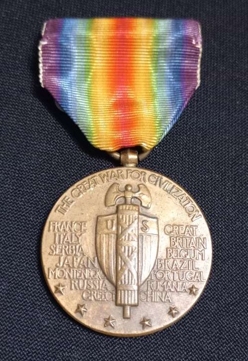 WW1 U.S. Victory Medal       ` RARE `           U28
