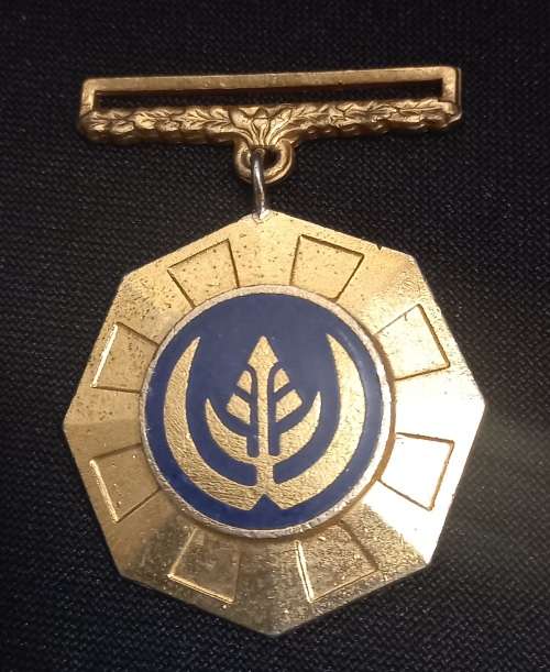 SADF Pro Patria Medal    47118    ` Early Swivel Suspender And Enamel Face `            L6