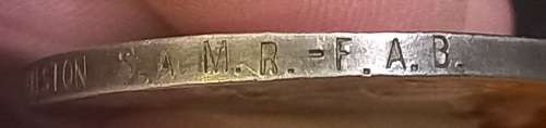 WW1   GNR. E.C. PRESTON S.A.M.R. - F.A.B.                              L22